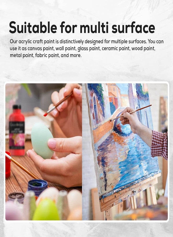 GRANOTONE Acrylic Colour | 500 ml (Sea Foam Green) | Rich Pigment, Non-Cracking Art & DIY Paint | Suitable for Canvas, Wood, Leather, Earthenware, and Metal - Image 5